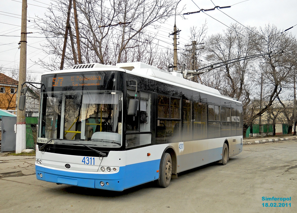 Крымский троллейбус, Богдан Т70110 № 4311