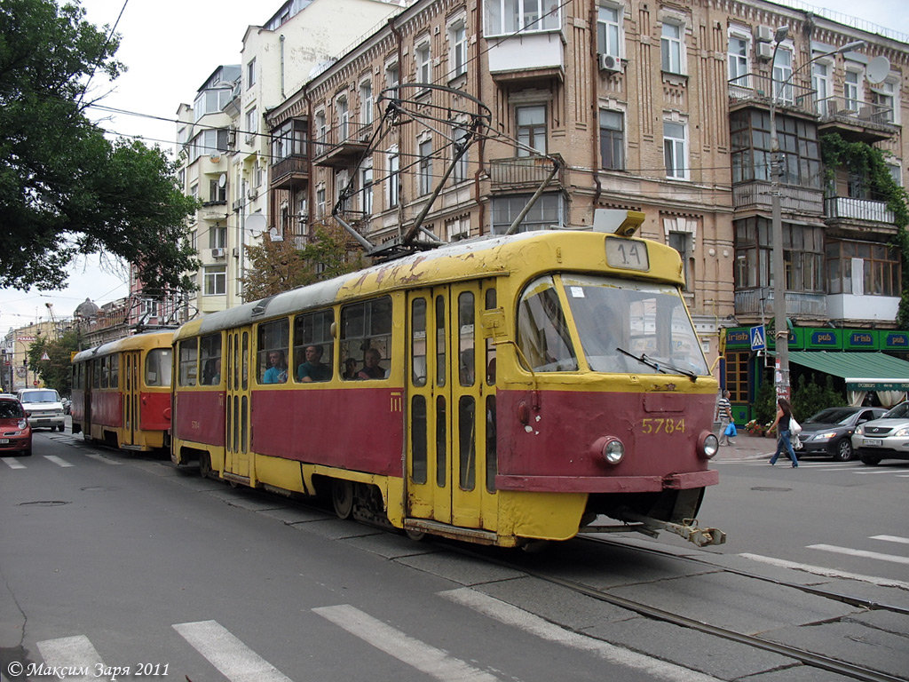 Киев, Tatra T3SU № 5784