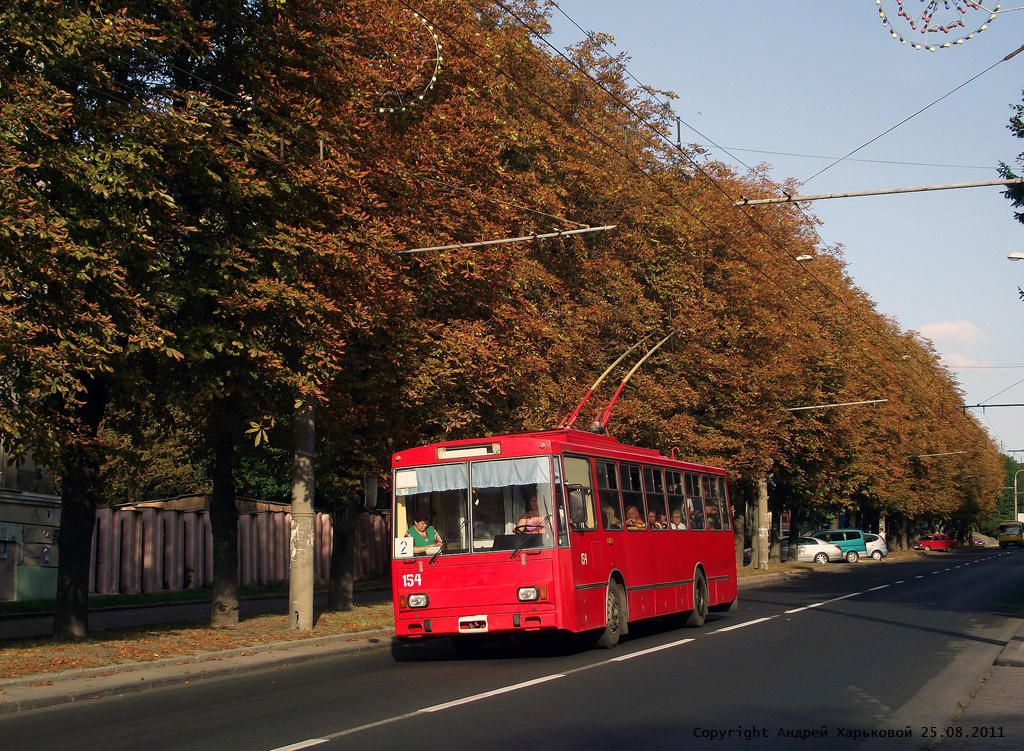 Ровно, Škoda 14Tr10/6 № 154