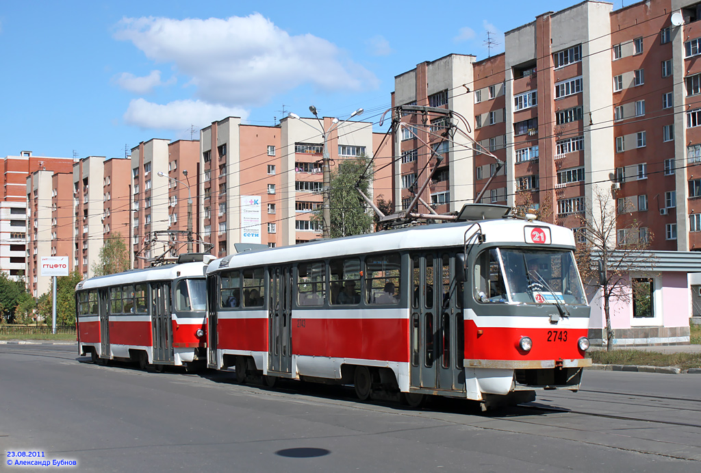 Нижний Новгород, Tatra T3SU КВР ТРЗ № 2743