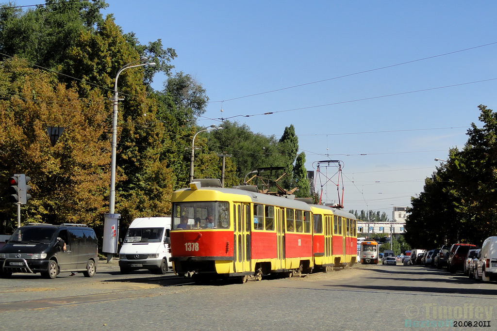 Днепр, Tatra T3SU № 1378