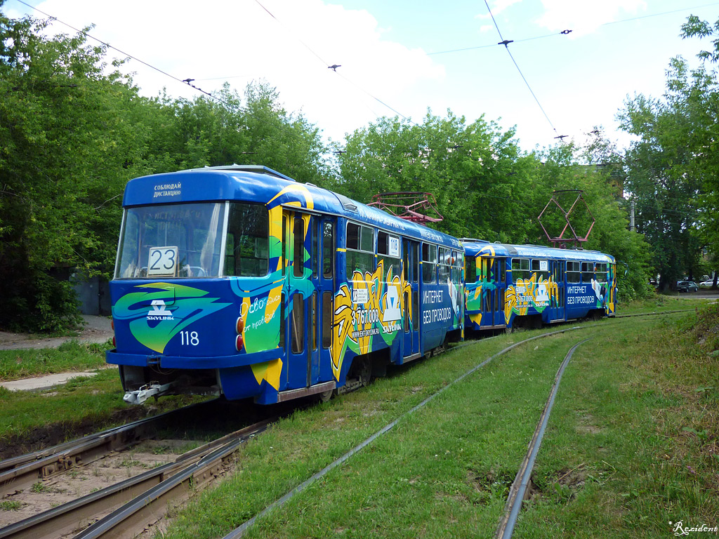 Jekaterynburg, Tatra T3SU (2-door) Nr 118
