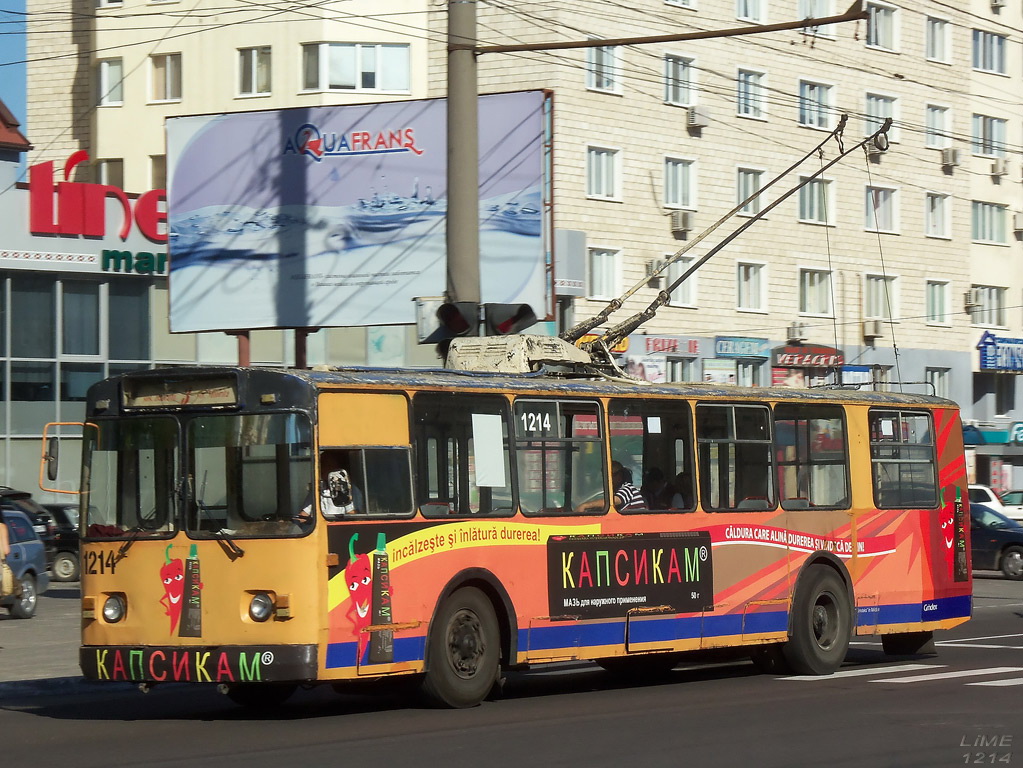 Кишинёв, ЗиУ-682В-012 [В0А] № 1214