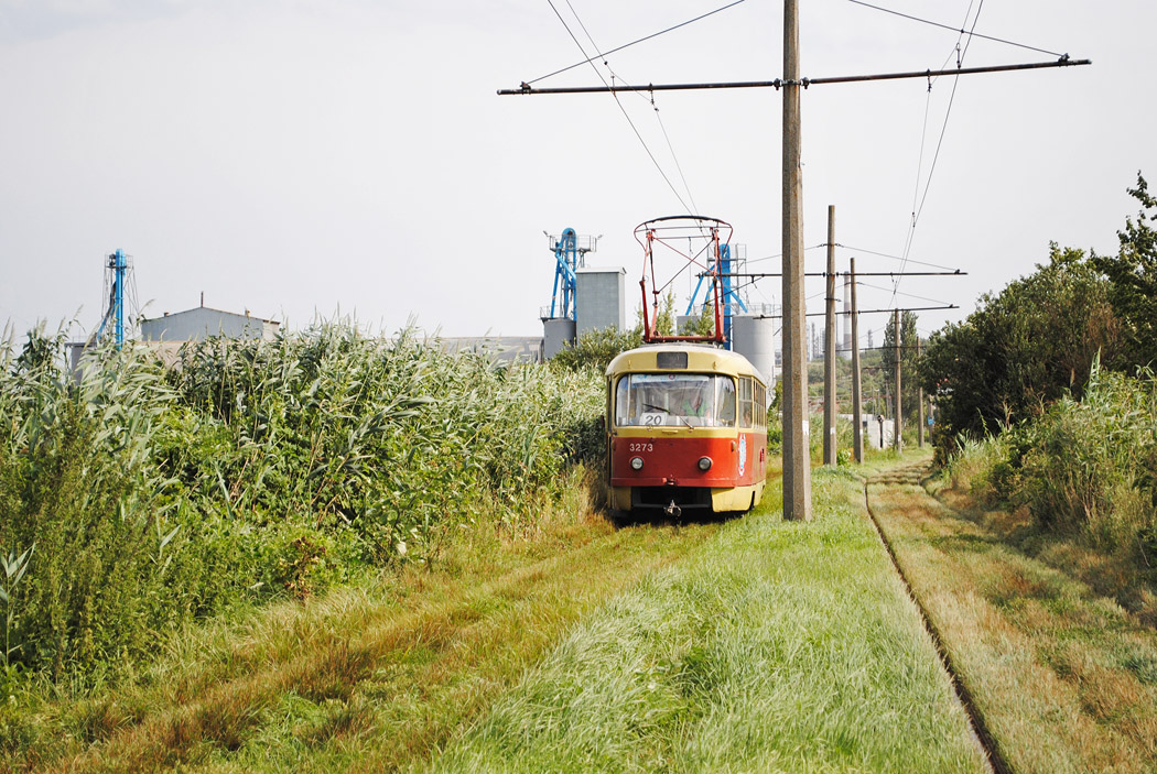 Одесса, Tatra T3SU № 3273; Одесса — Трамвайные линии: Хаджибейский лиман