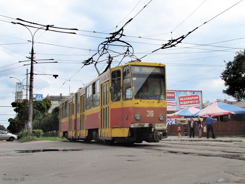 Житомир, Tatra KT4SU № 36