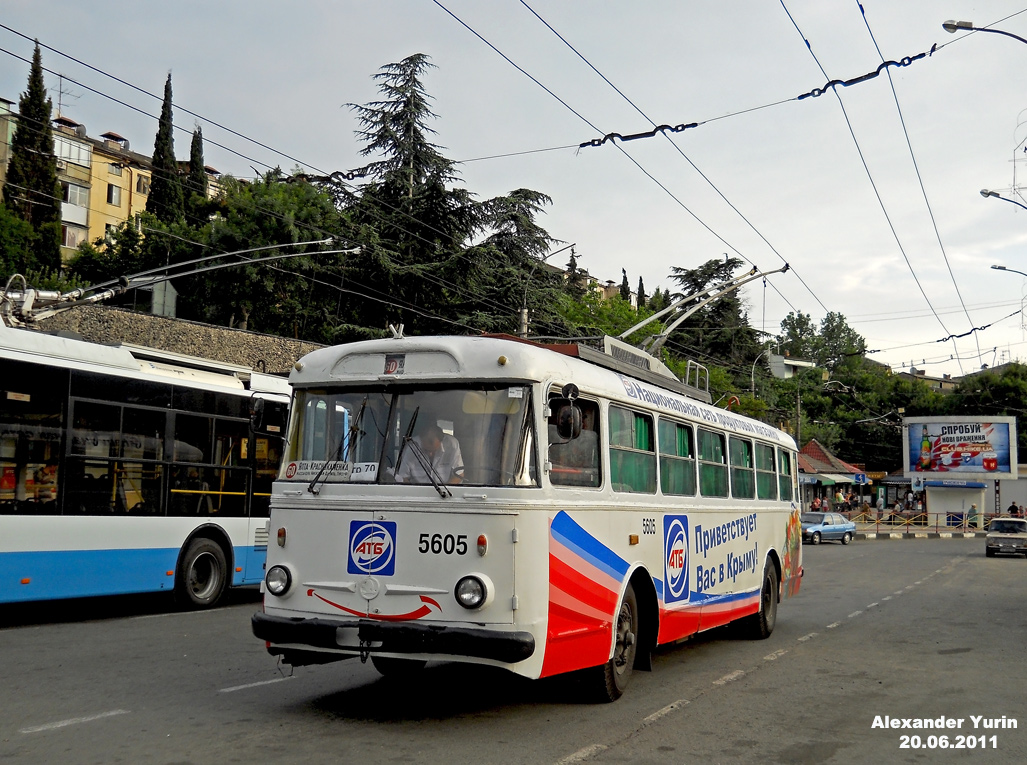 Krimas trolejbuss, Škoda 9Tr24 № 5605