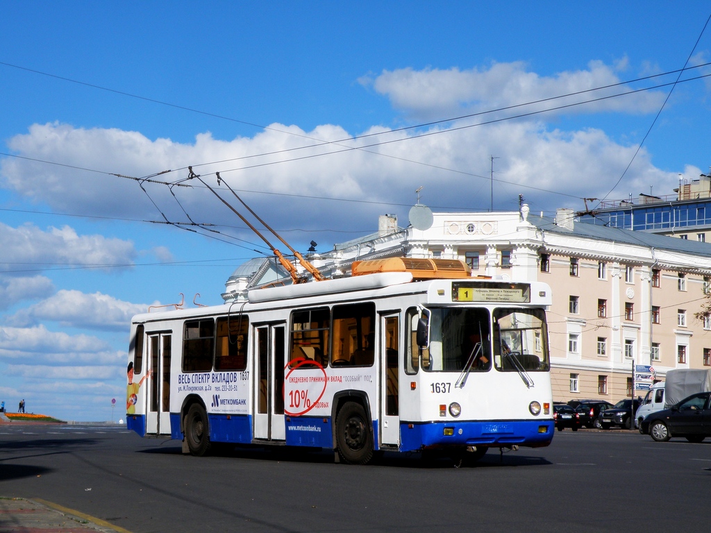 Нижний Новгород, БТЗ-5276-04 № 1637