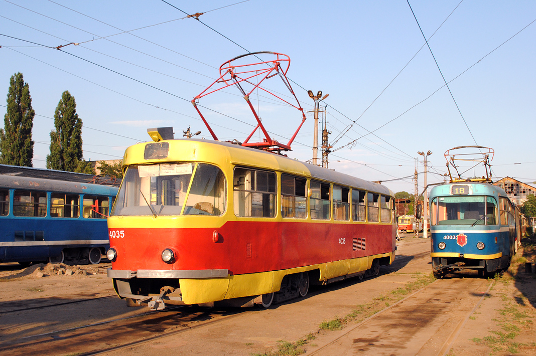 Одесса, Tatra T3SU № 4035
