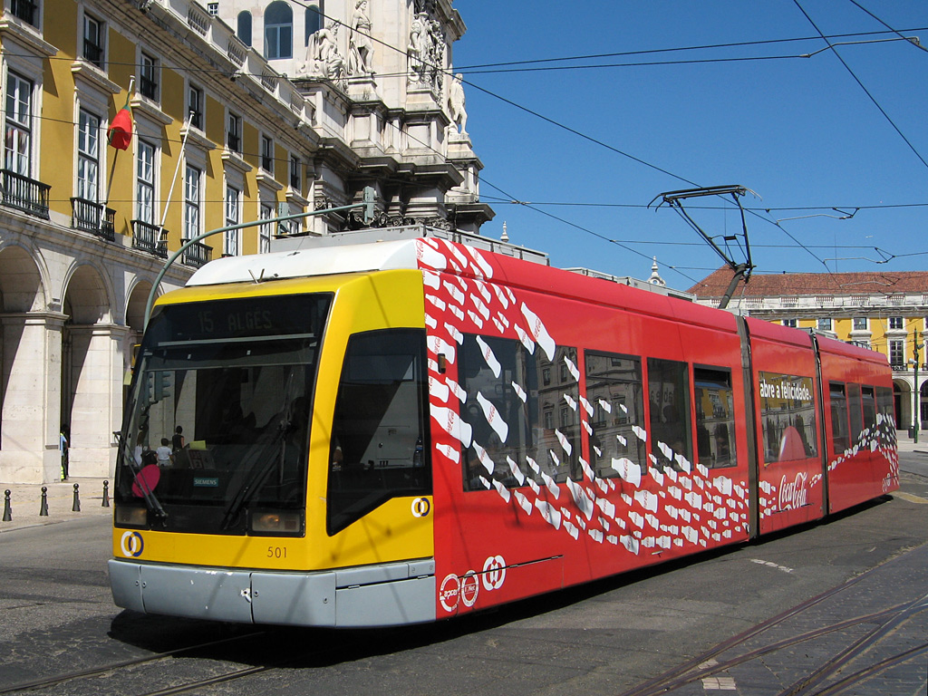 Лиссабон, Siemens/CAF Lisboa № 501 Лиссабон, Siemens/CAF Lisboa № 501
