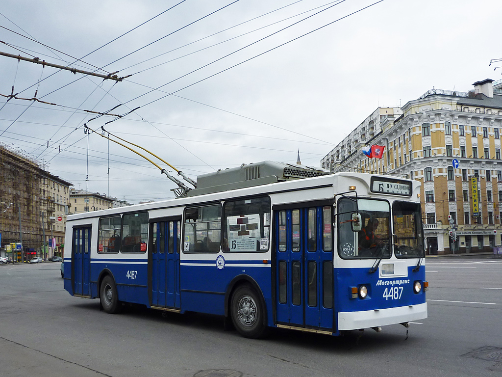 Москва, ЗиУ-682ГМ1 (с широкой передней дверью) № 4487