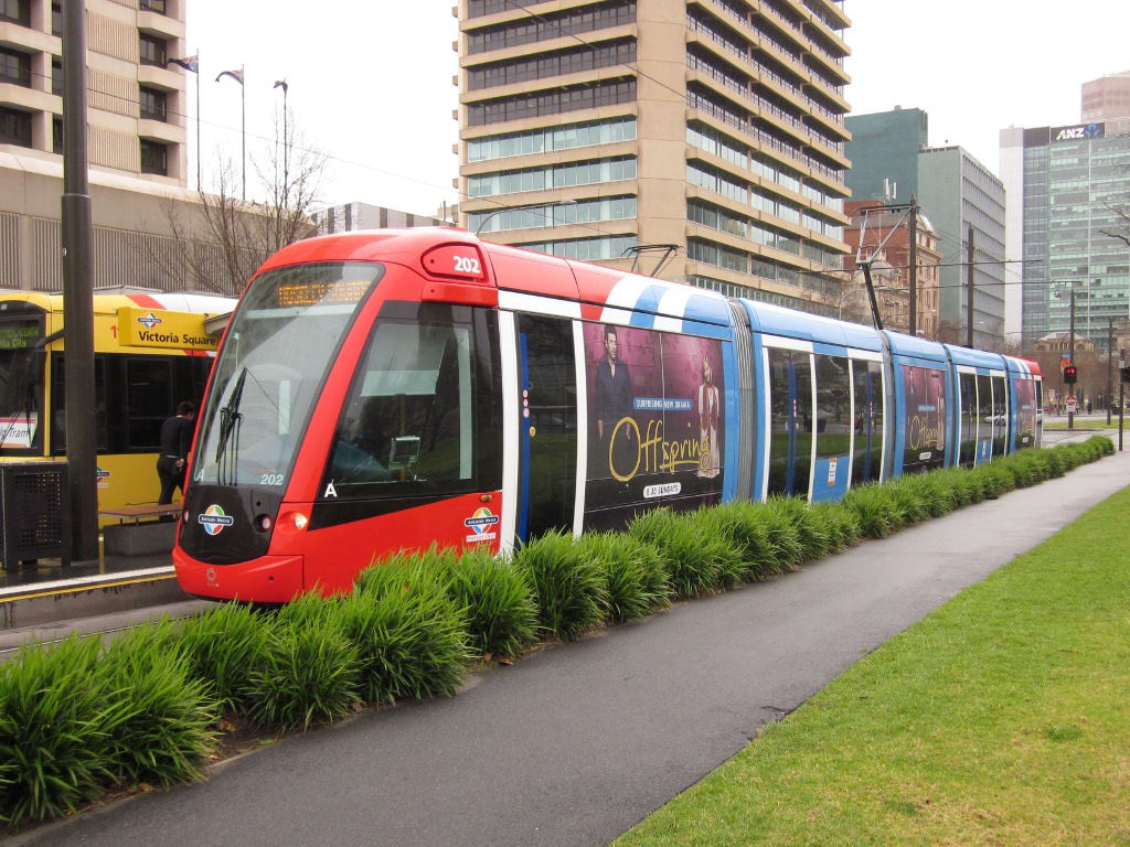Аделаида, Alstom Citadis 302 № 202