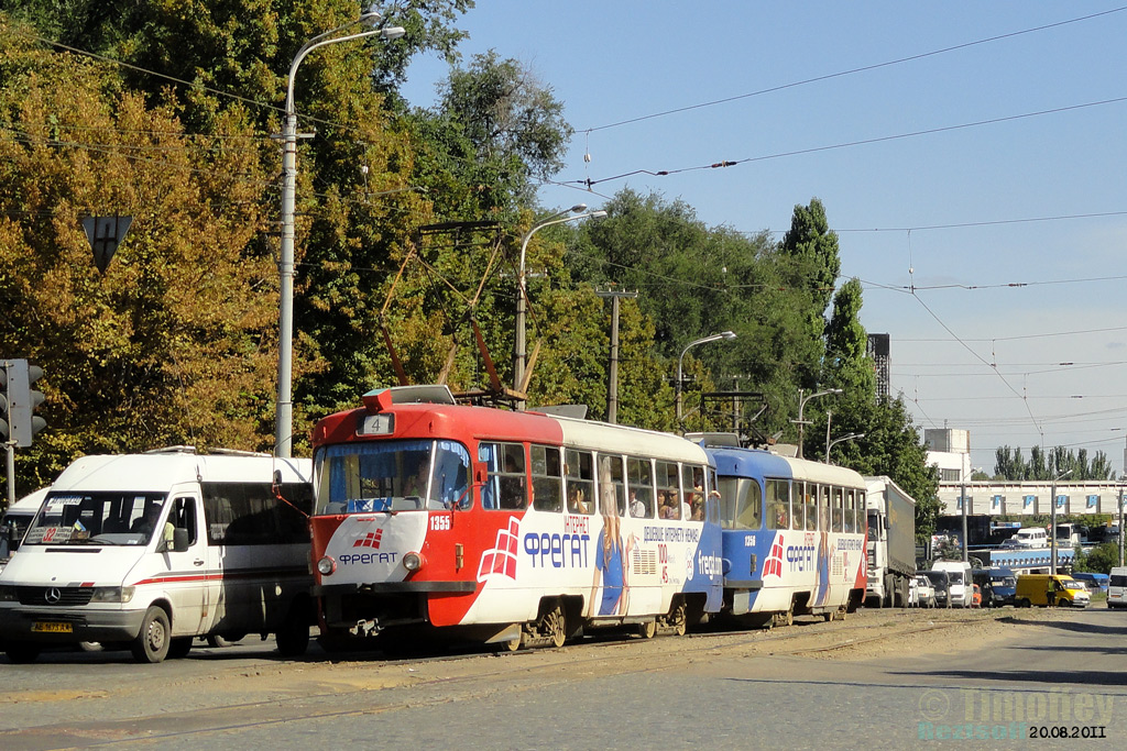 Днепр, Tatra T3SU № 1355
