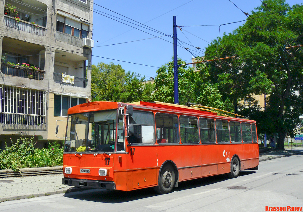 Пазарджик, Škoda 14Tr01 № 17