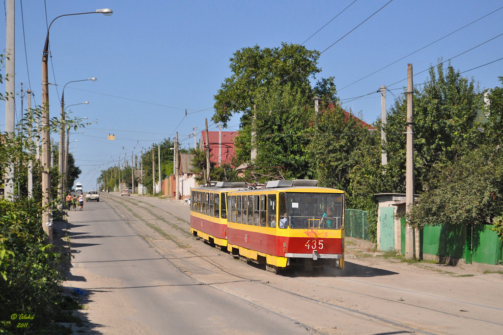 Запорожье, Tatra T6B5SU № 435