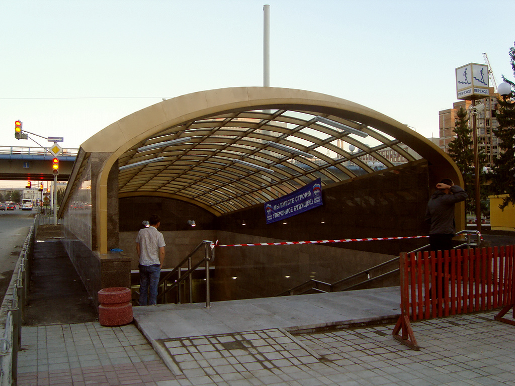 Омск — Законсервированное строительство метрополитена