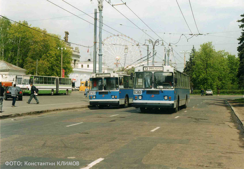 Москва, ЗиУ-682Г-012 [Г0А] № 6351; Москва, ЗиУ-682Г-012 [Г0А] № 6361