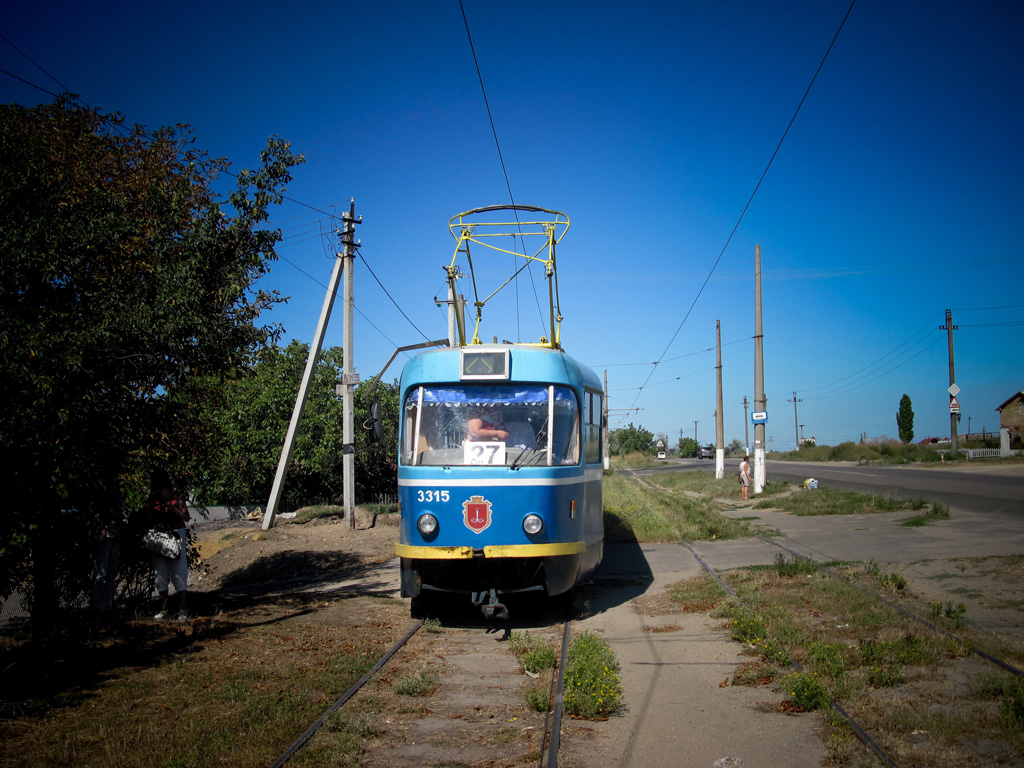 Одесса, Tatra T3R.P № 3315