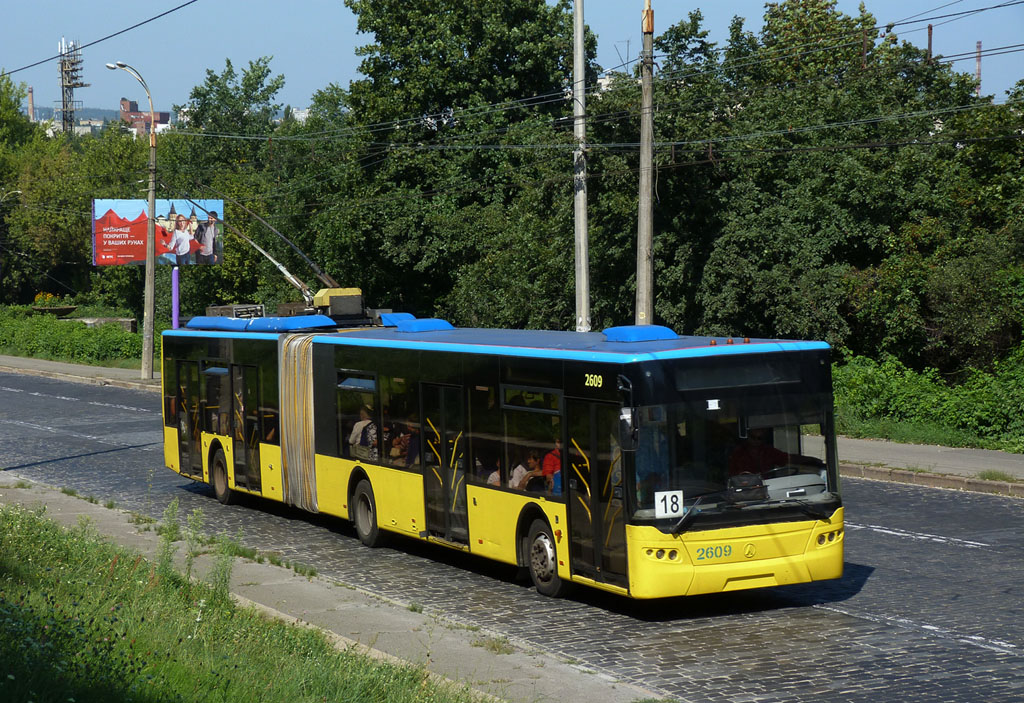 Киев, ЛАЗ E301D1 № 2609