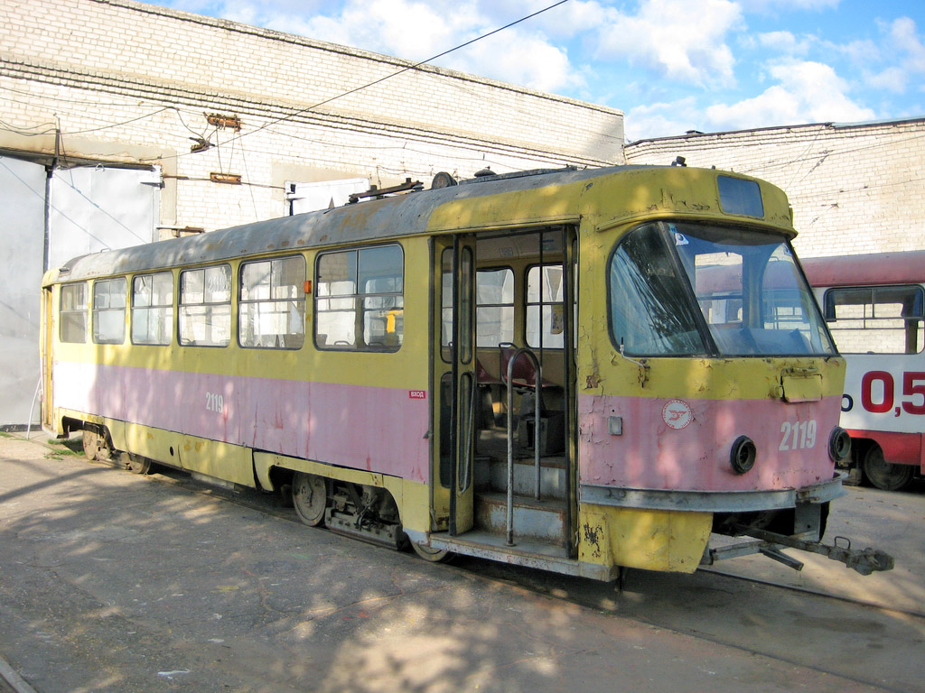 Ульяновск, Tatra T3SU (двухдверная) № 2119
