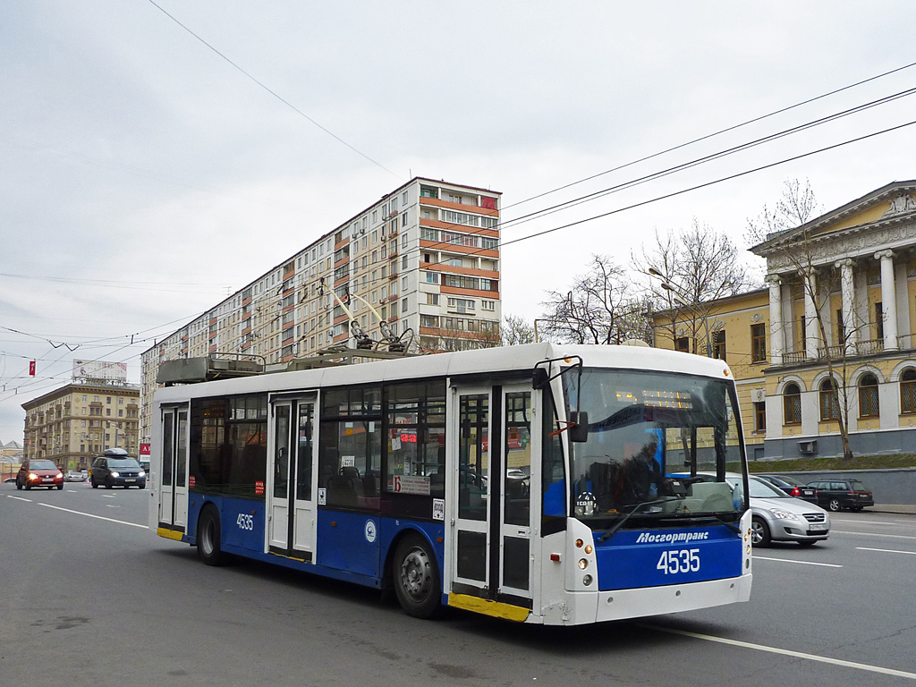 Москва, Тролза-5265.00 «Мегаполис» № 4535