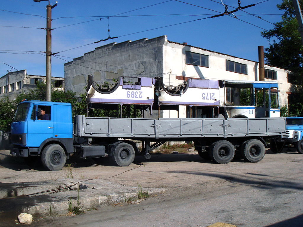 Sevastopol, ZiU-682V-012 [V0A] № 2175; Sevastopol, ZiU-682G [G00] № 2389; Sevastopol, ZiU-682G [G00] № 2228