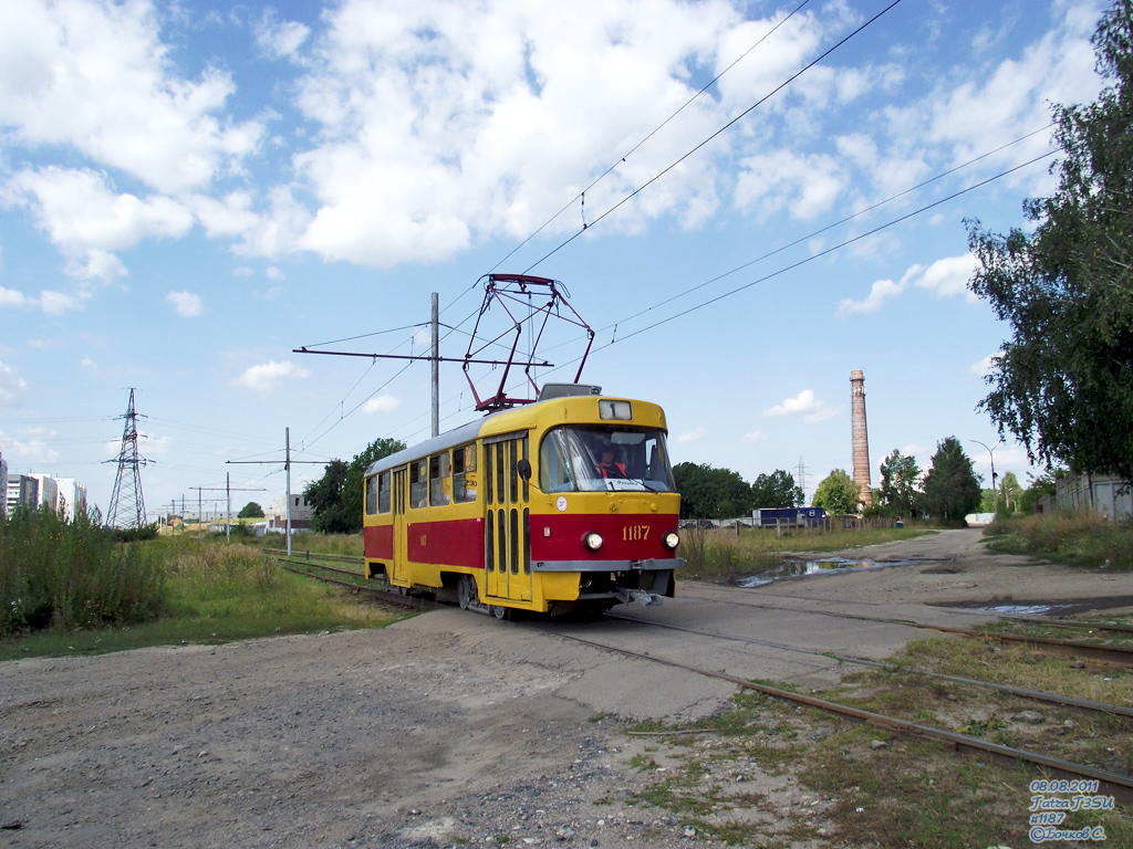 Ульяновск, Tatra T3SU № 1187