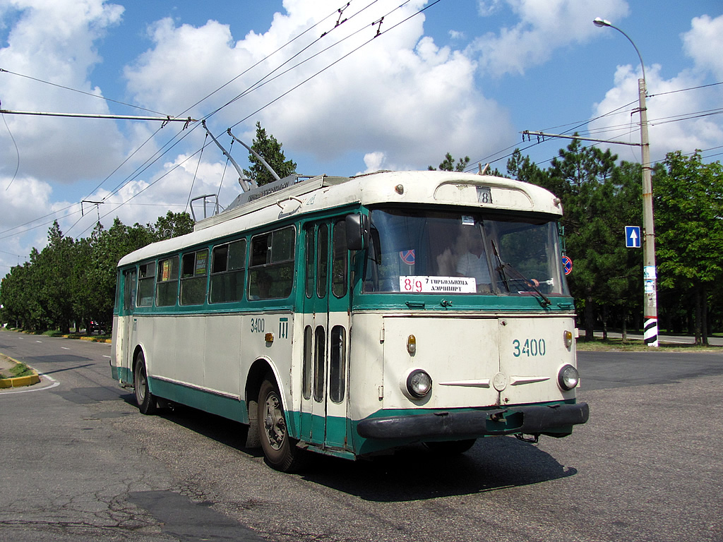 Крымский троллейбус, Škoda 9Tr17 № 3400