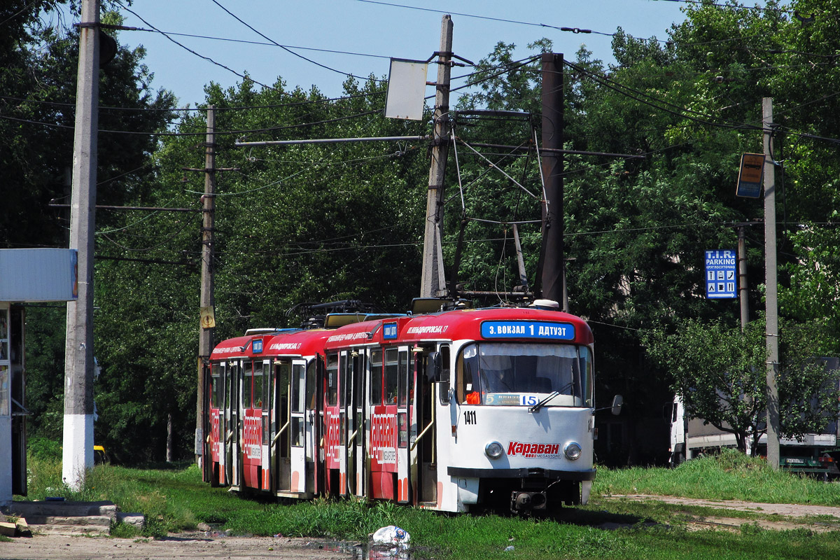 Днепр, Tatra T3DC1 № 1411