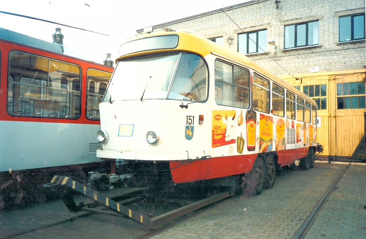 Daugavpils, Tatra T3DC1 — 070; Riga — Transportation of Rolling Stock