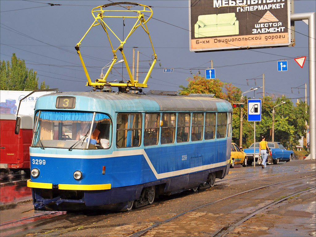 Одеса, Tatra T3R.P № 3299