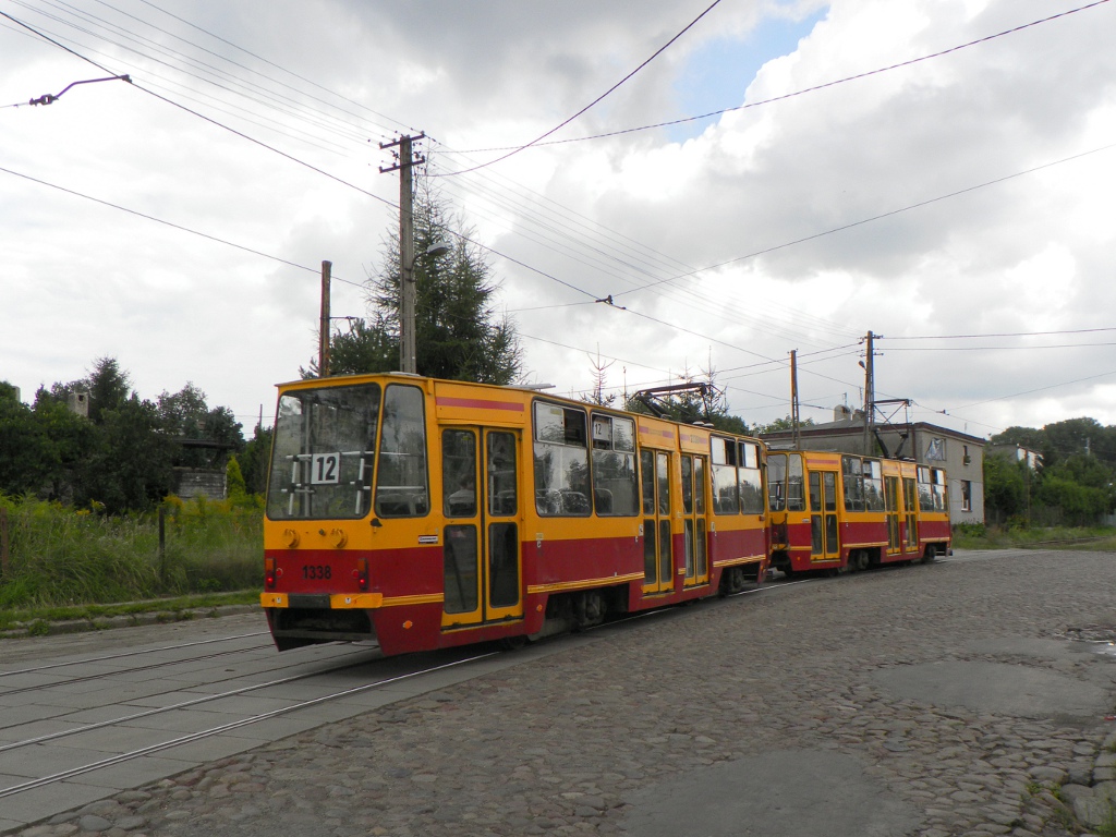 Lodz, Konstal 805Na Nr. 1338