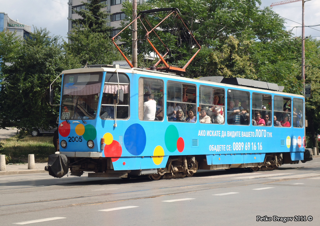 София, Tatra T6A2B № 2005