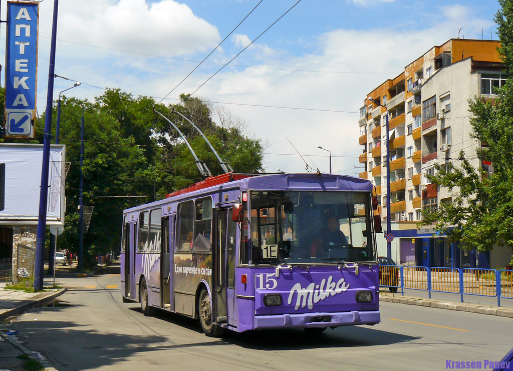 Пазарджик, Škoda 14Tr01 № 15