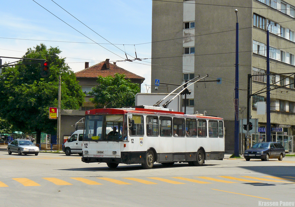 Пазарджик, Škoda 14Tr01 № 12