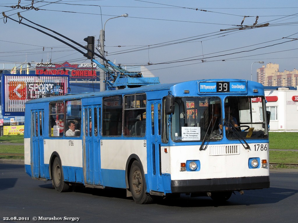 Санкт-Петербург, ЗиУ-682Г-018 [Г0Р] № 1786