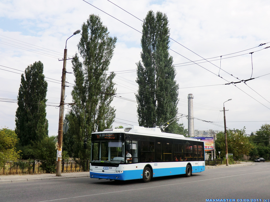 Крымский троллейбус, Богдан Т70110 № 4309