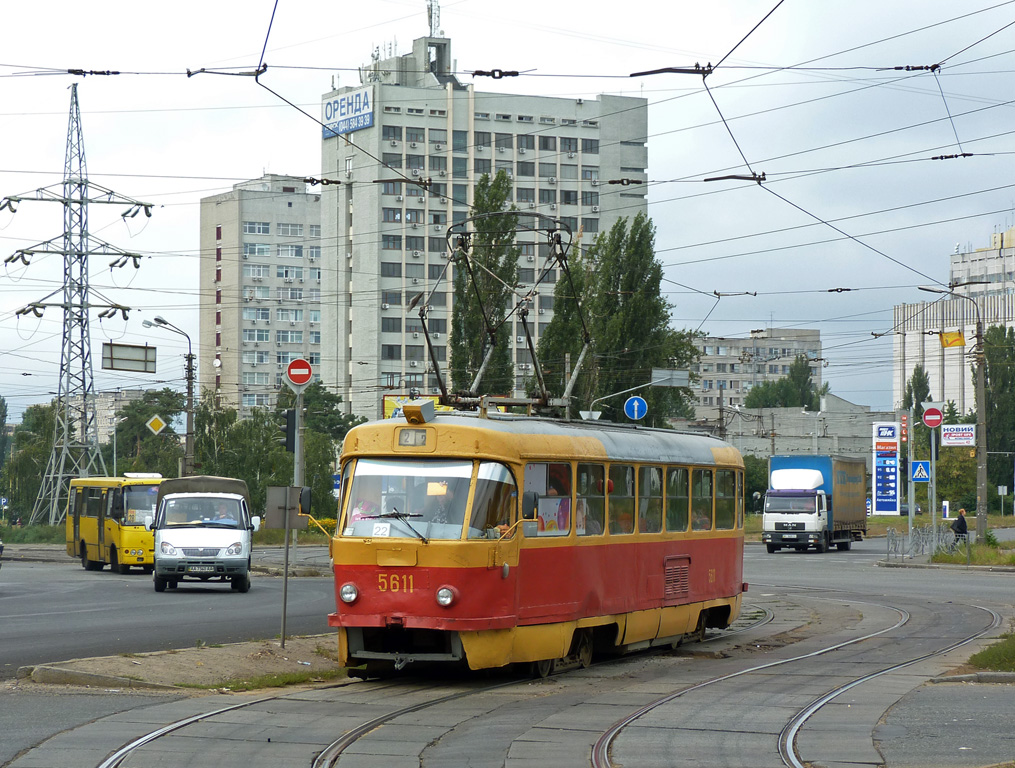Киев, Tatra T3SU № 5611