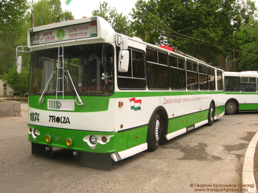 Душанбе, ЗиУ-682Г-016 (018) № 1074