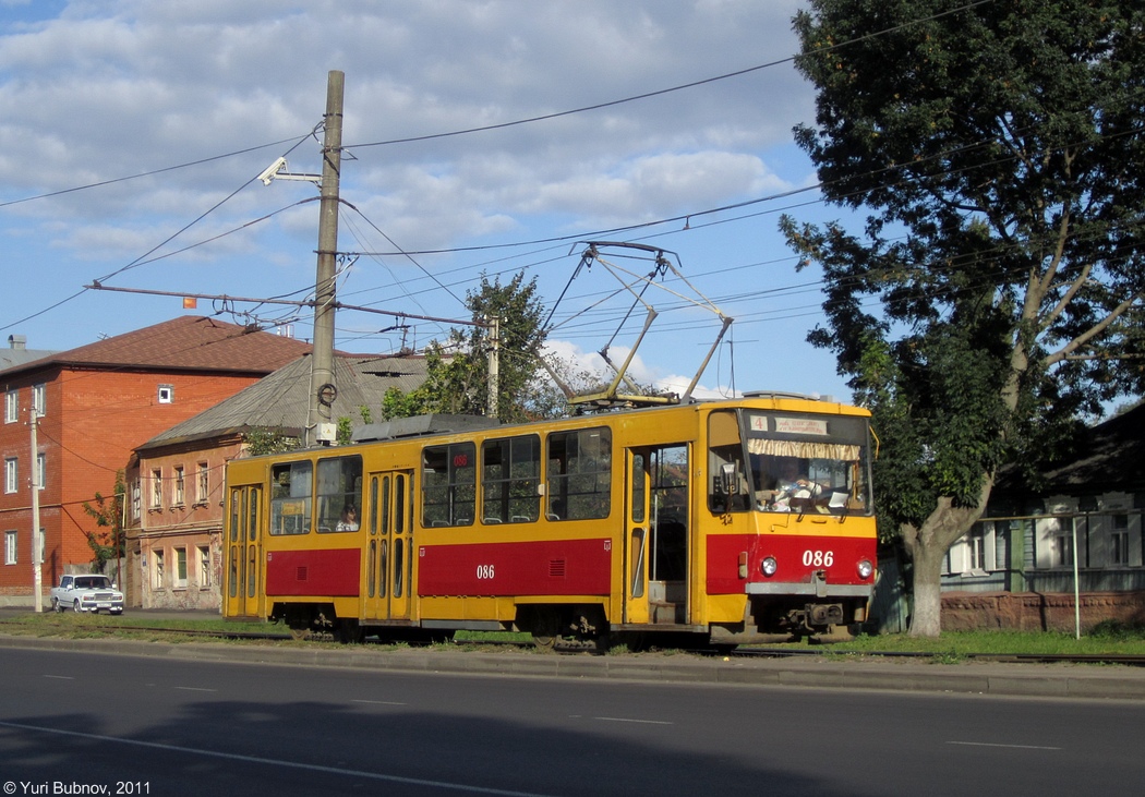 Курск, Tatra T6B5SU № 086