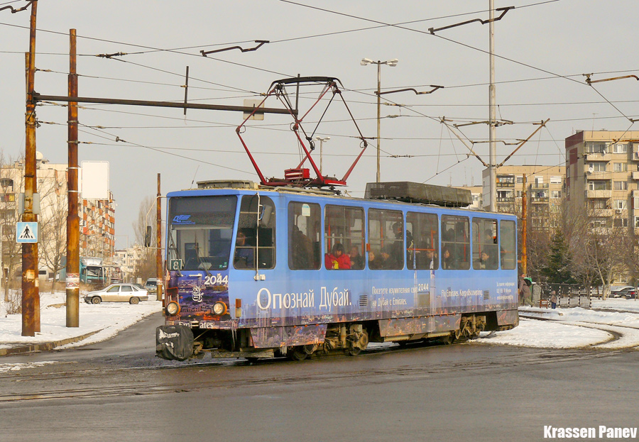 София, Tatra T6A2SF № 2044