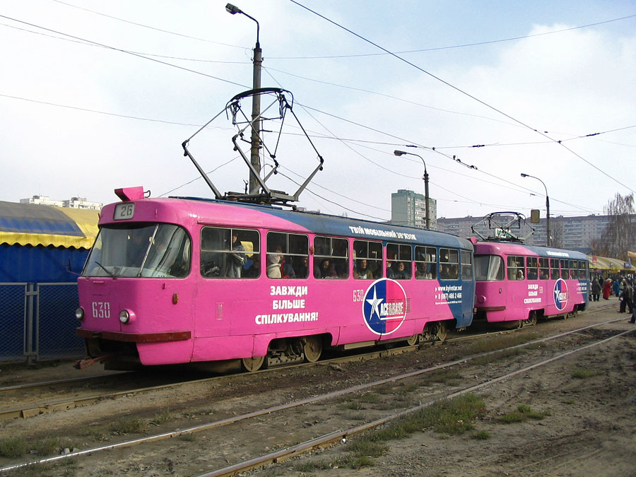 Харьков, Tatra T3SU № 630
