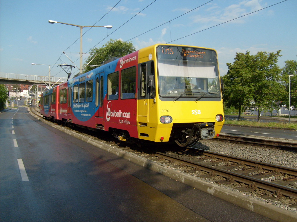 Штутгарт, Duewag DT8.4 № 3076