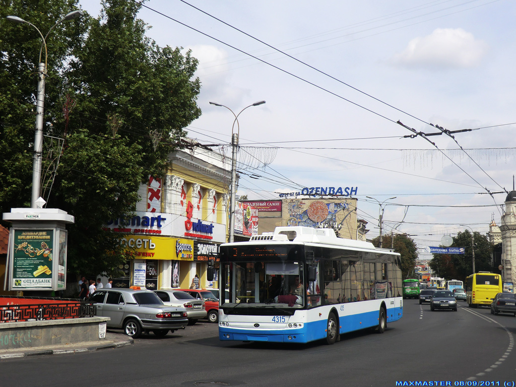 Крымскі тралейбус, Богдан Т70110 № 4315