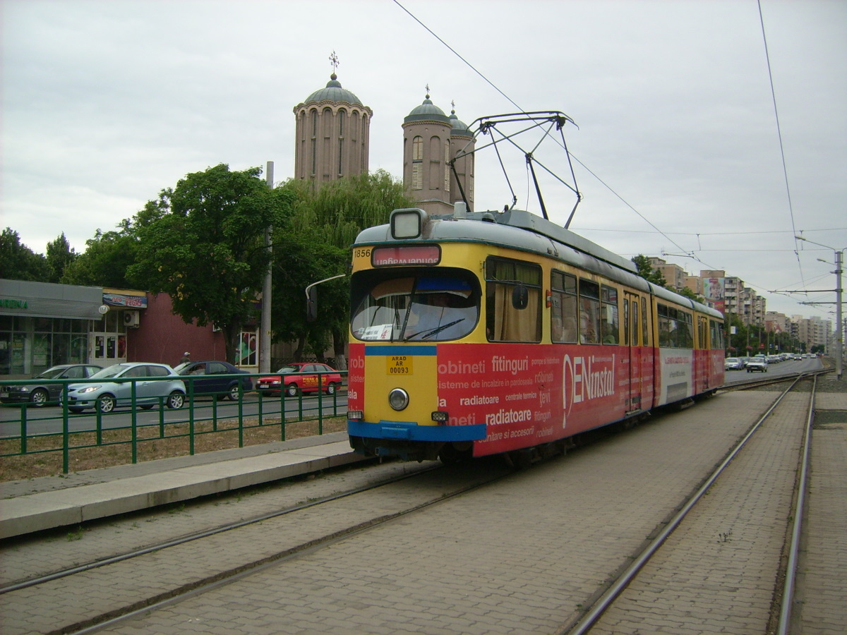 Арад, Duewag GT8 № 1856