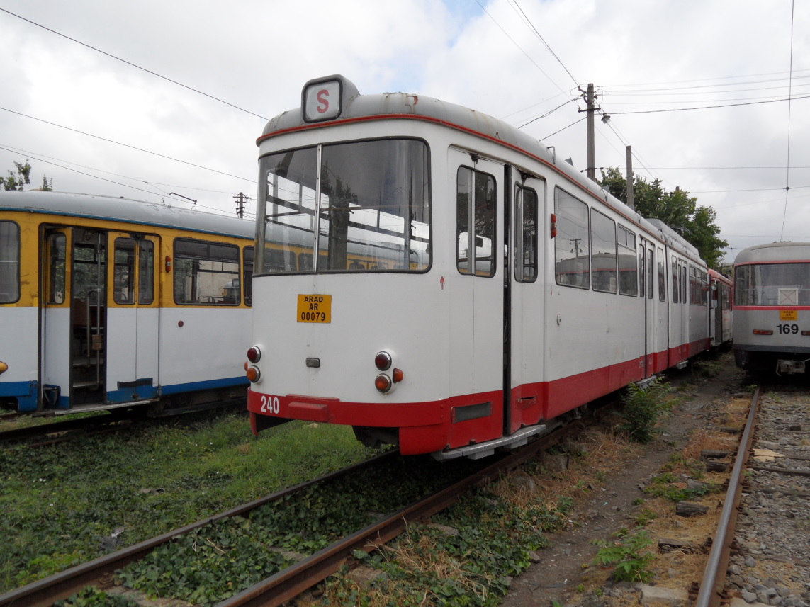Арад, Duewag GT6 № 240