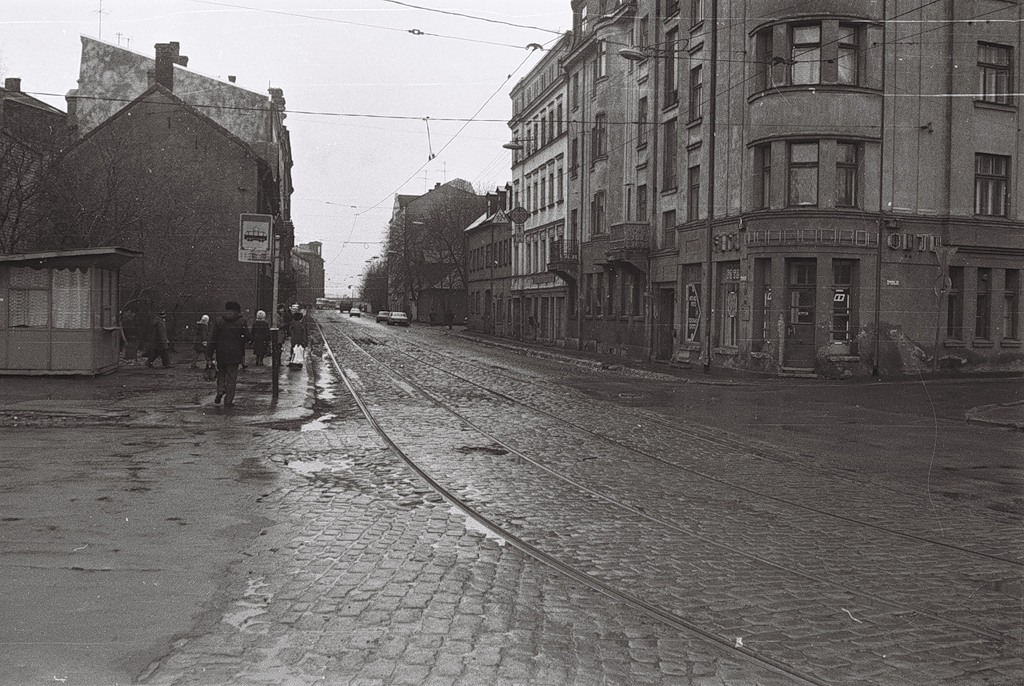 Riga — Old photos; Riga — Tramway Lines and Infrastructure