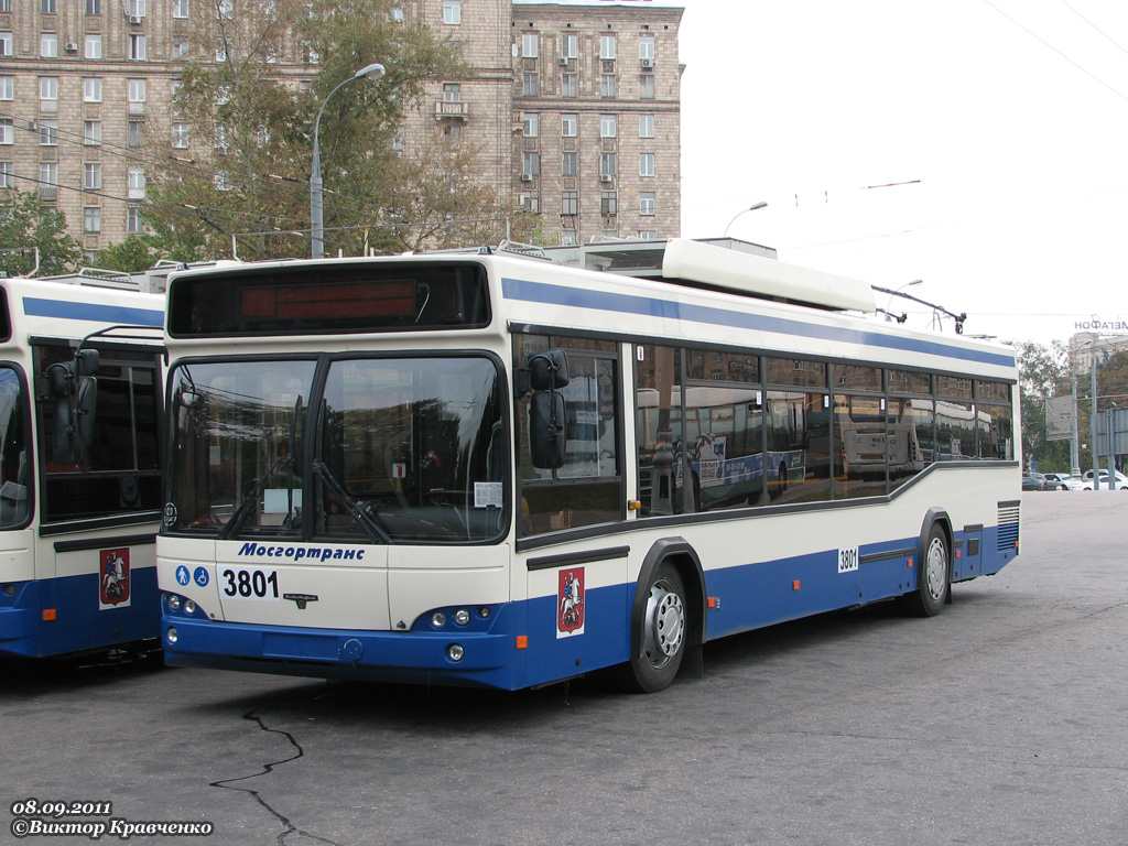 Москва, СВАРЗ-МАЗ-6235.00 № 3801