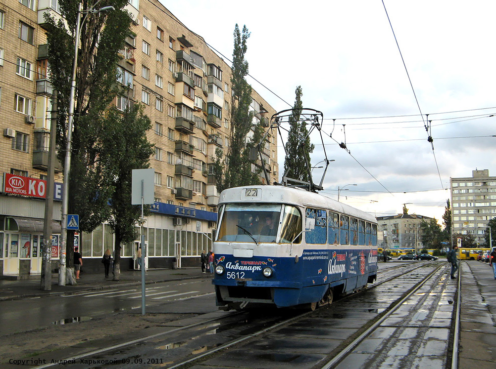 Киев, Tatra T3SU № 5612