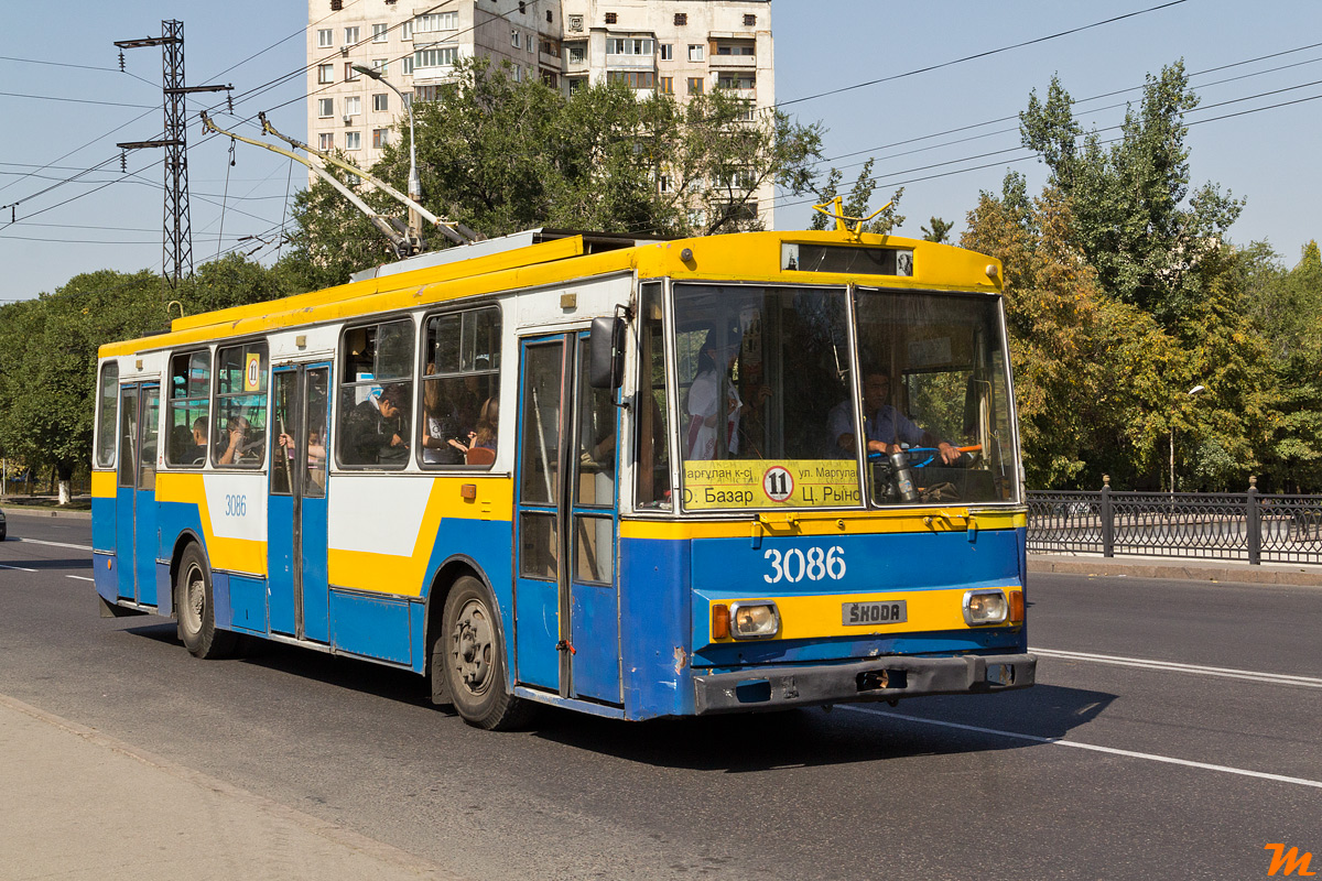 Алматы, Škoda 14Tr07 № 3086
