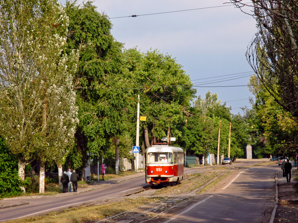 Донецк, Tatra T3SU № 951